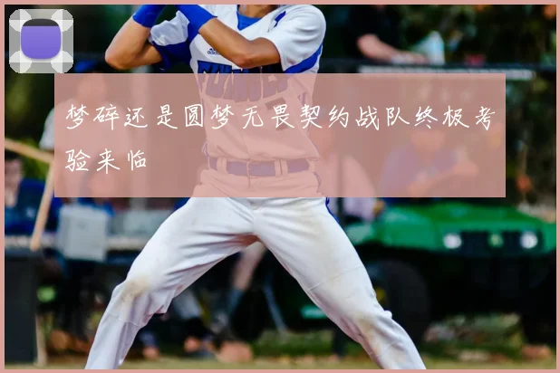 梦碎还是圆梦无畏契约战队终极考验来临